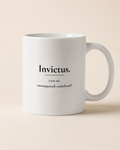 Invictus. mug - Volume I